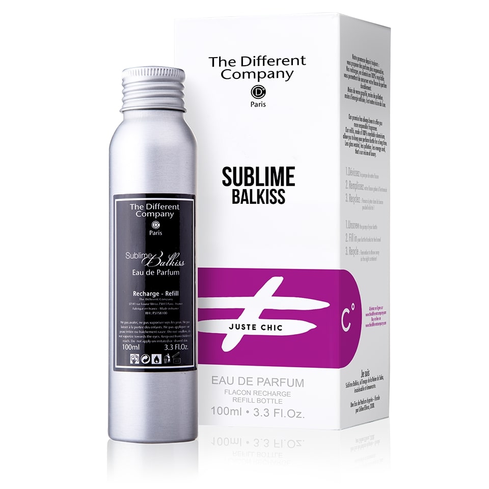 Sublime Balkiss, Refill Bottle 100ml, The Different Company